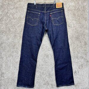 Levis 517 Jeans Mens 40x32 Blue Bootcut Slim Fit Dark Wash Denim Cowboy Workwear